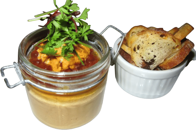 Uni flan from a closed restaurant in SF called “Skool”