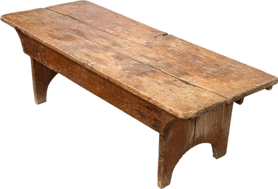 19th Century Primitive Wood Bench or Table