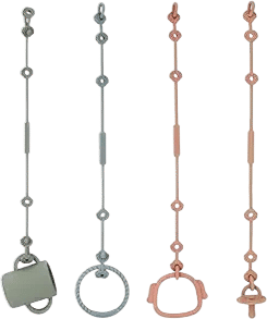 Silicone Pacifier and Toy Straps