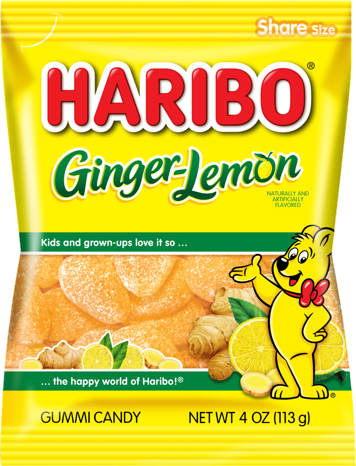 Ginger-Lemon Gummy Candy
