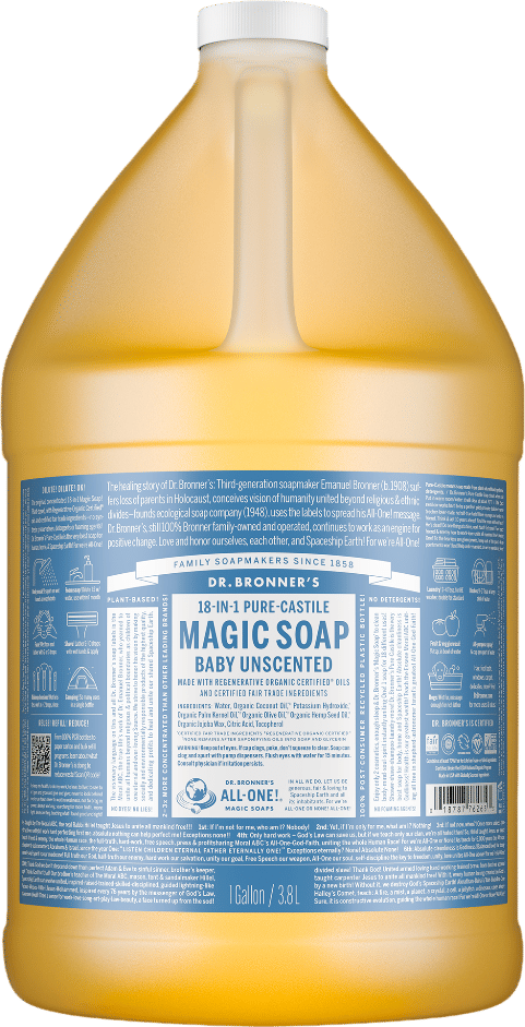 Dr. Bronner's Pure-Castile Soap - Unscented