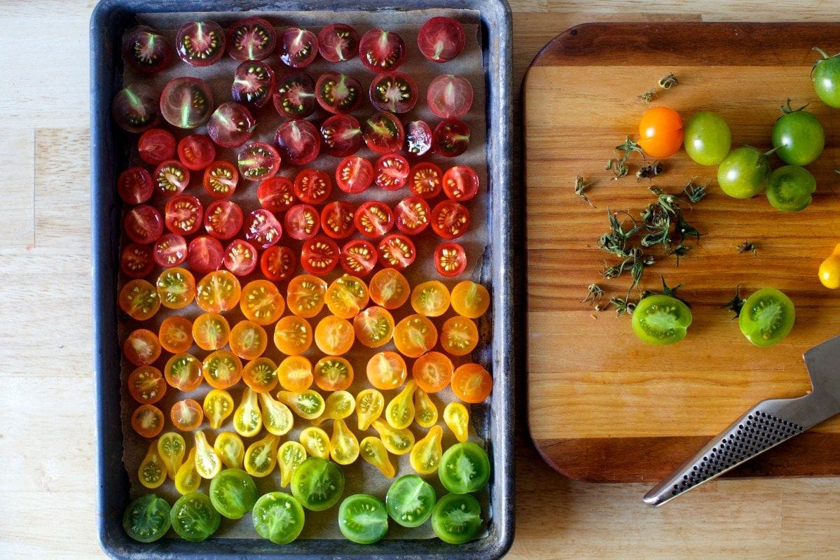 Slow-Roasted Tomatoes (Smitten Kitchen)