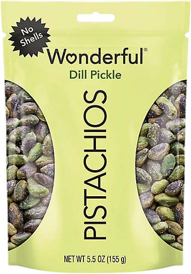 Wonderful Pistachios No Shells Dill Pickle