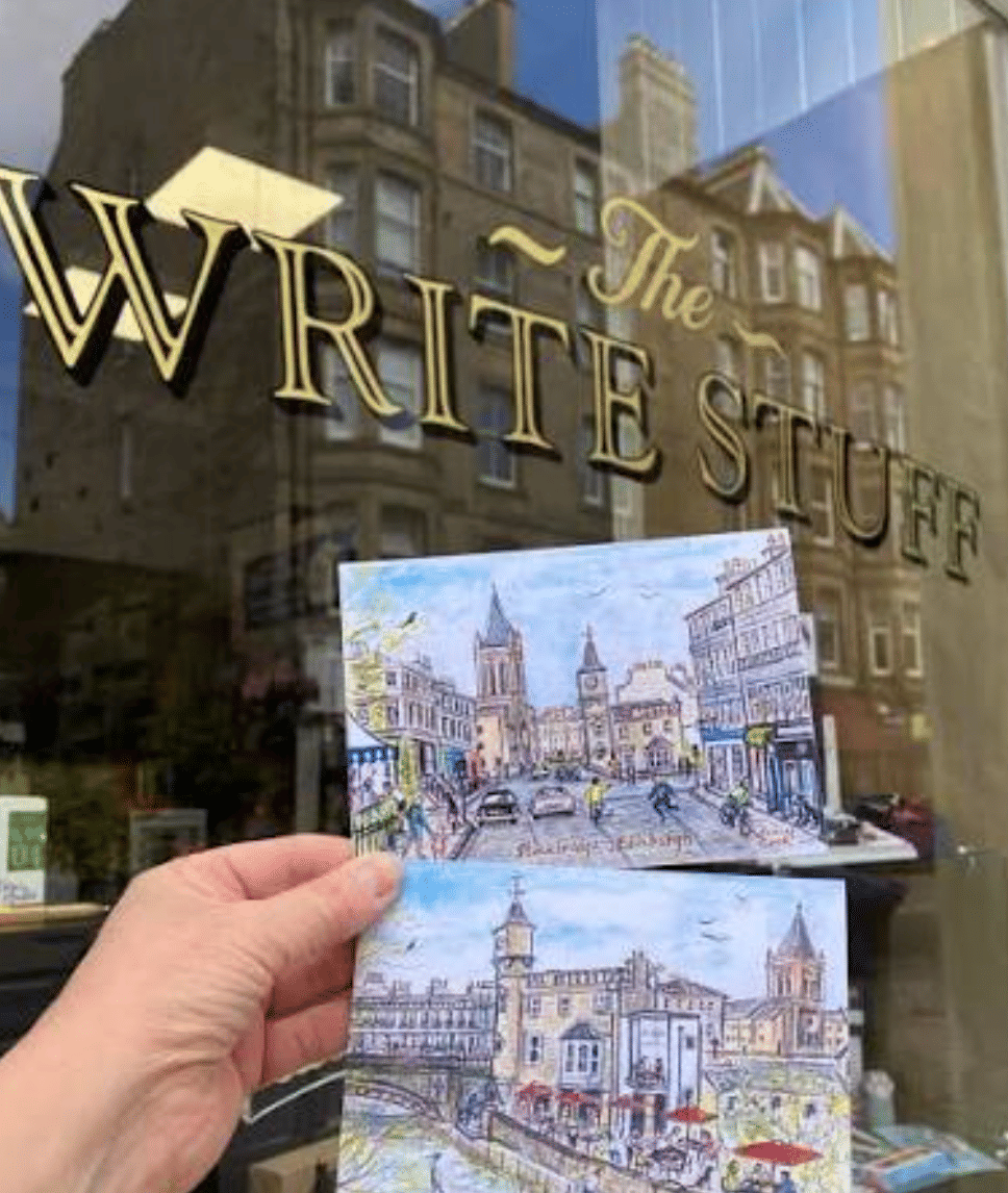 "the write stuff" in edinburgh