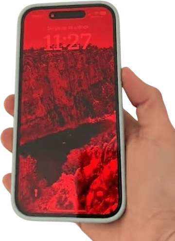 Red light filter for your iphone (Dana Berk)