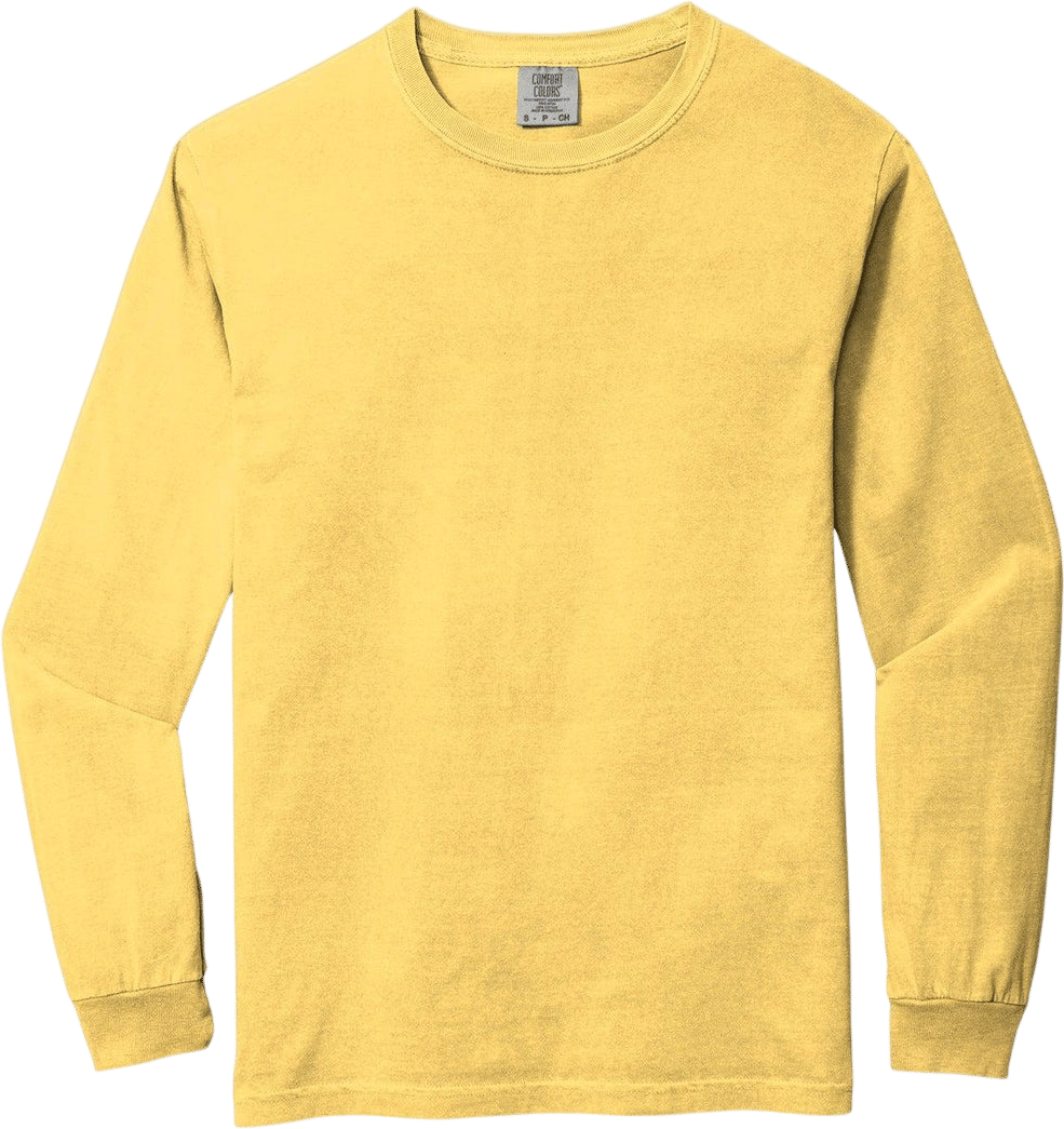 Comfort Colors heavyweight long sleeve tee
