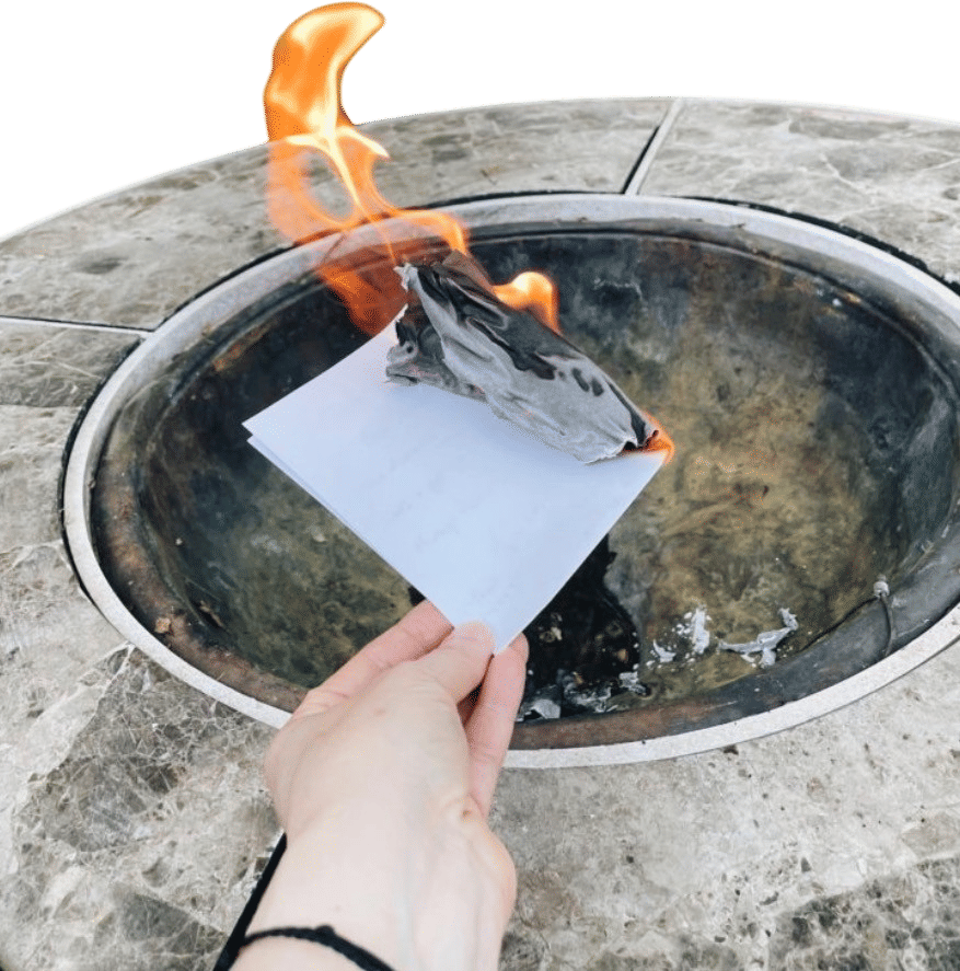 A Simple Letting Go Ceremony