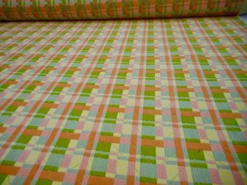 1960s Matelassé Textile