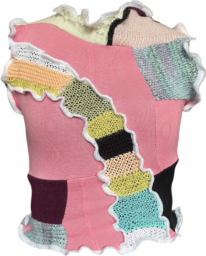 PATCHWORK TANK / 3031. / XS