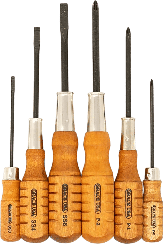 Grace USA 6 Piece Home Care Screwdriver Set