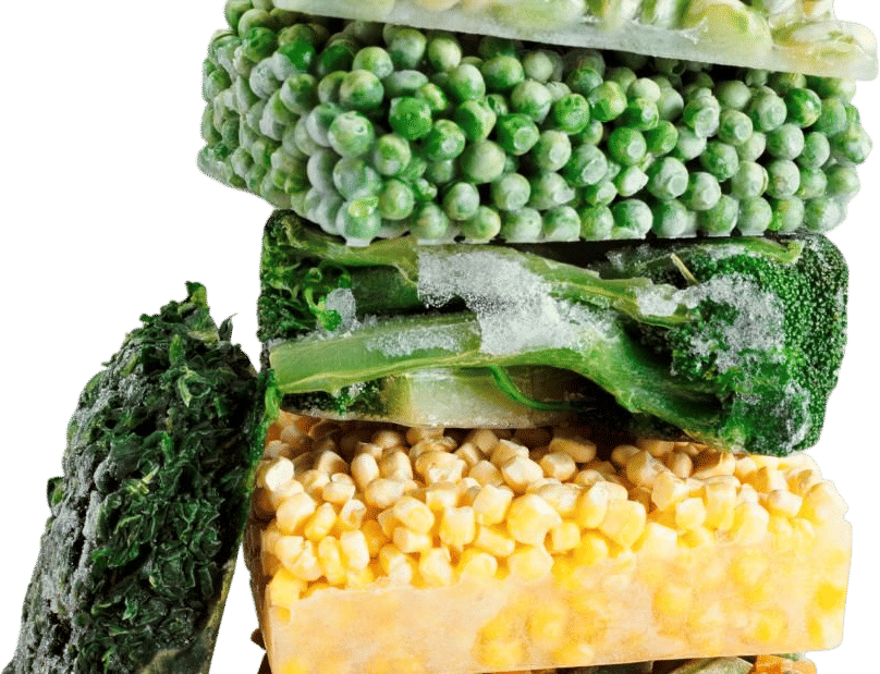 Frozen fruits and vegetables