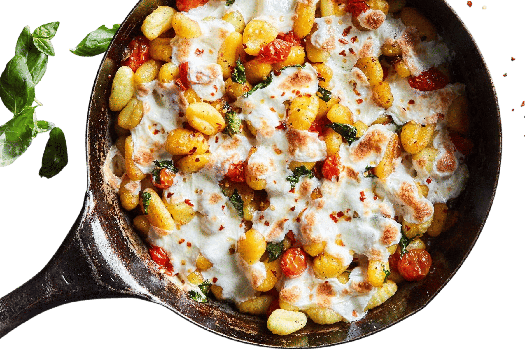 Crispy Gnocchi with Mozzarella