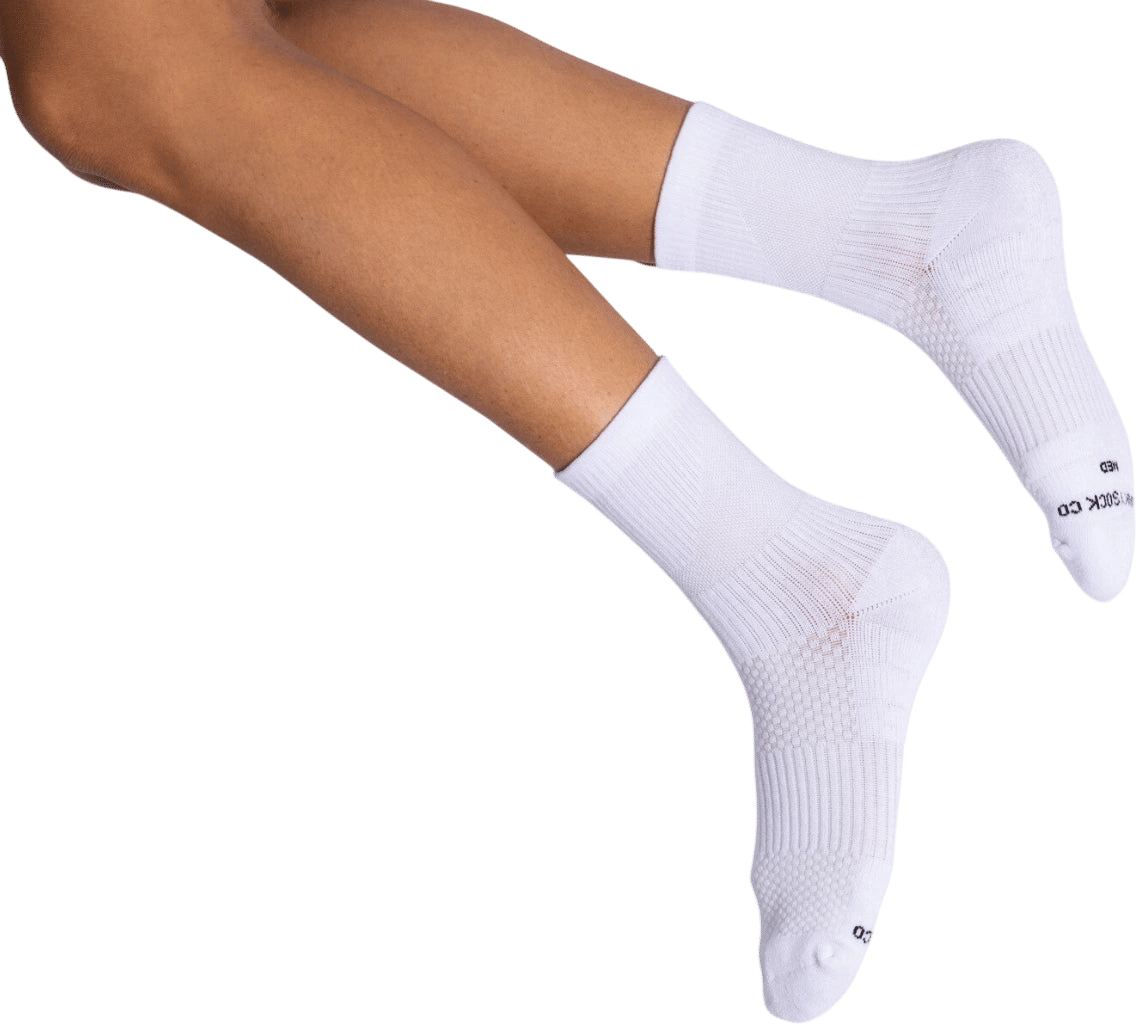 funky sock co compression crew socks