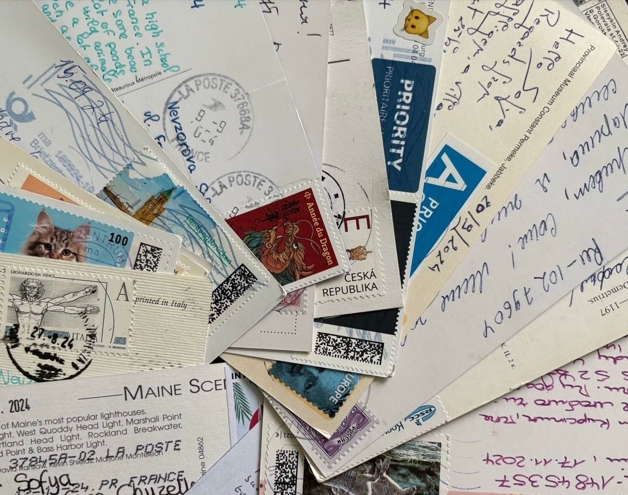 writing yourself a postcard from vacation