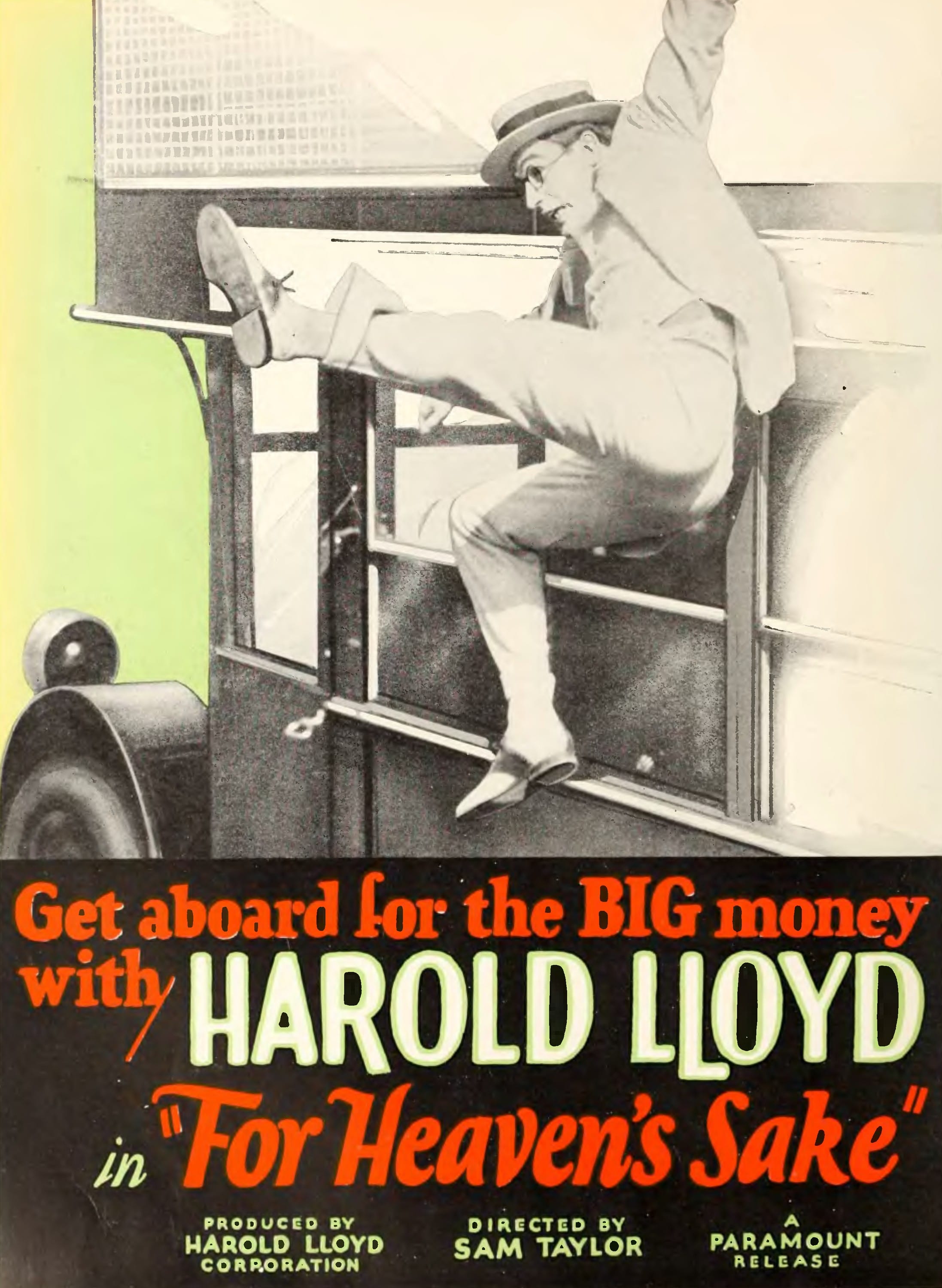 For Heaven’s Sake (Harold Lloyd, 1926)