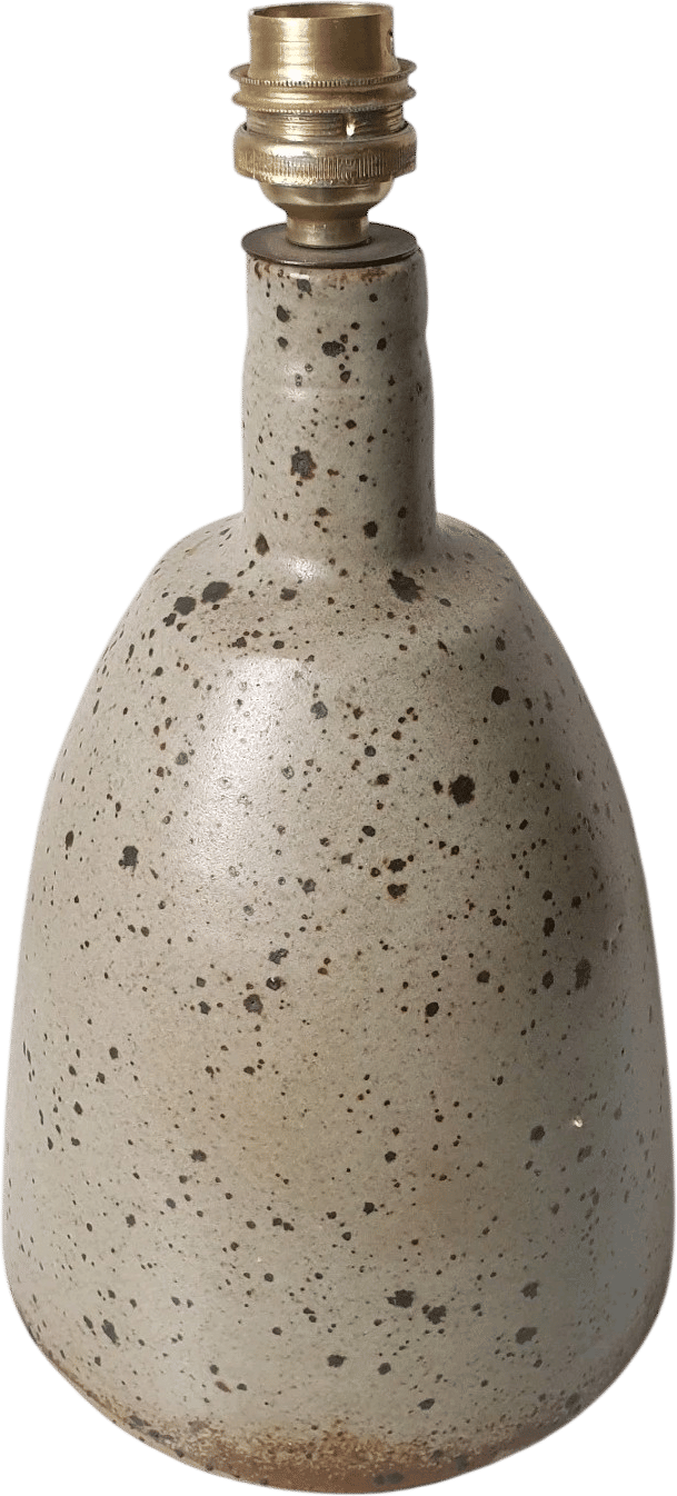 Vintage French Stoneware Lamp