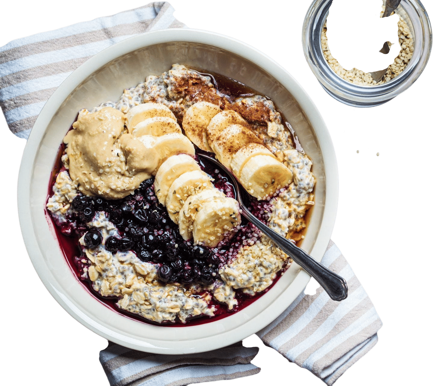 eating the same breakfast every morning