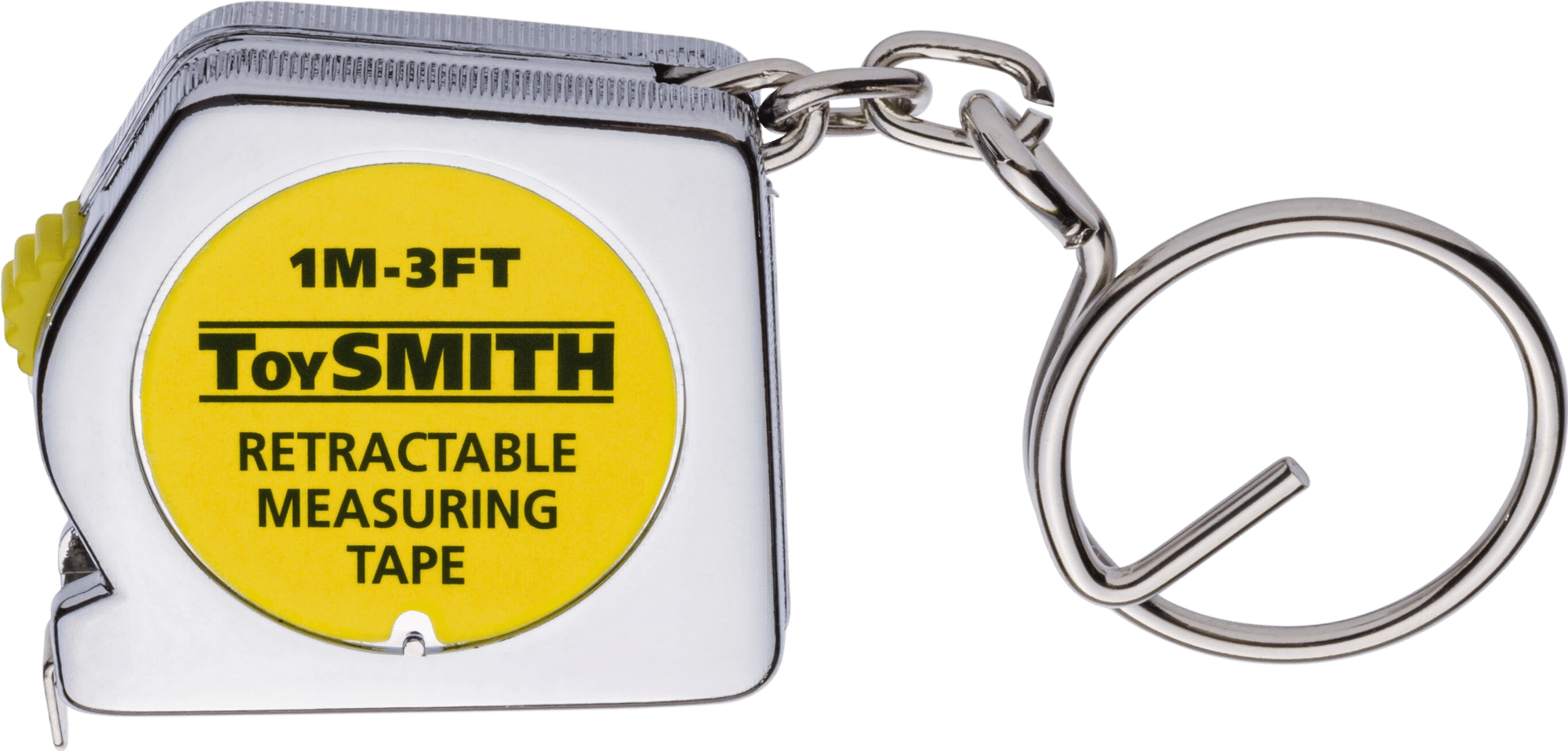 Toysmith Metal Tape Measure Keychain