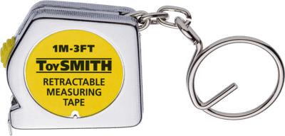Metal Tape Measure Keychain