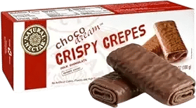 Natural Nectar Crispy Belgium Milk Chocolate Crepes