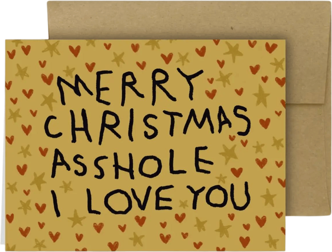 asshole is a term of endearment