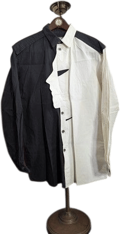 International Male Avant Garde Face Shirt (Vintage)