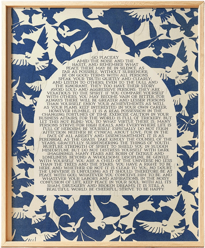 Desiderata Art Print