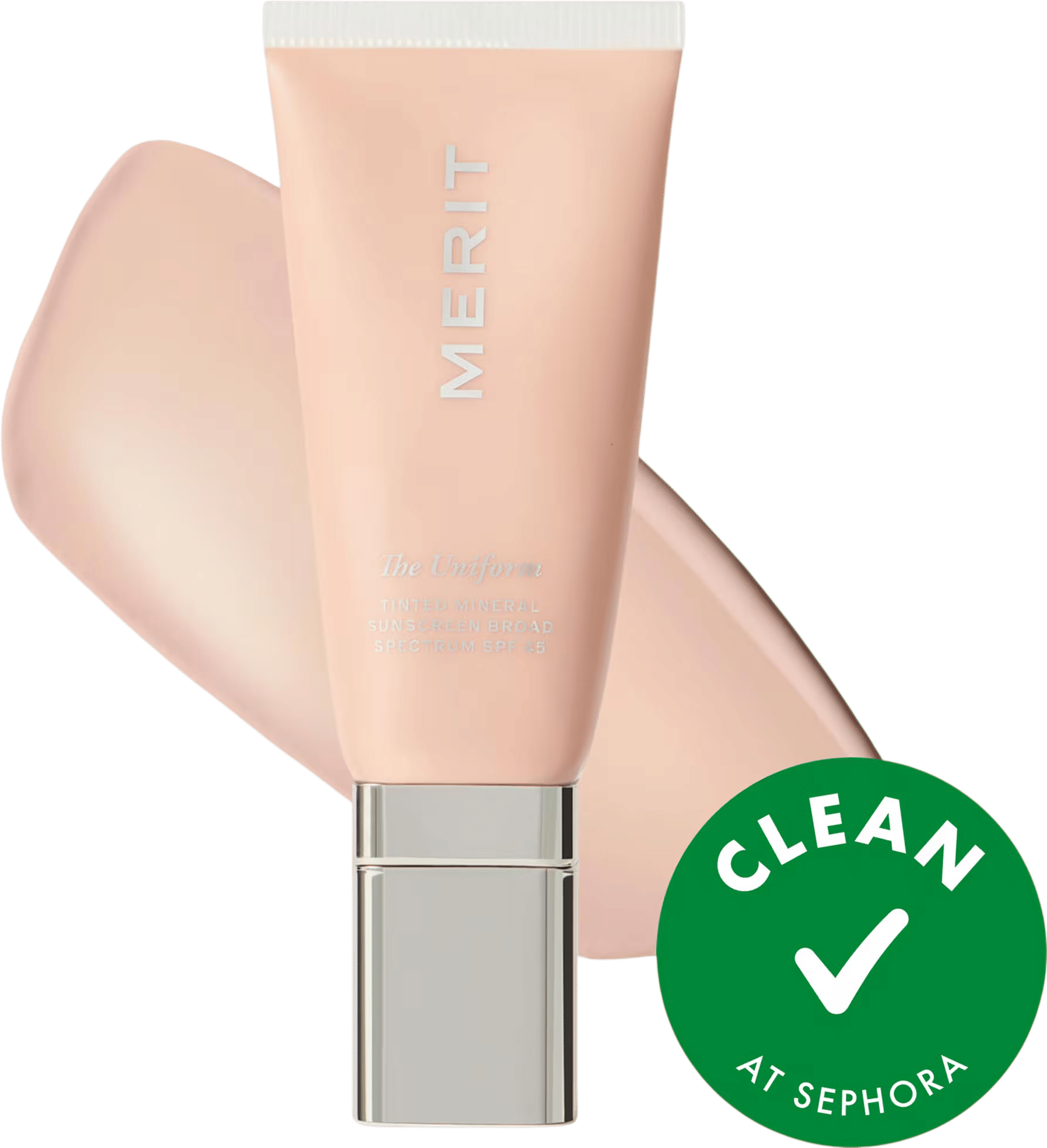 MERIT BEAUTY | The Uniform Tinted Mineral Sunscreen Broad Spectrum SPF 45