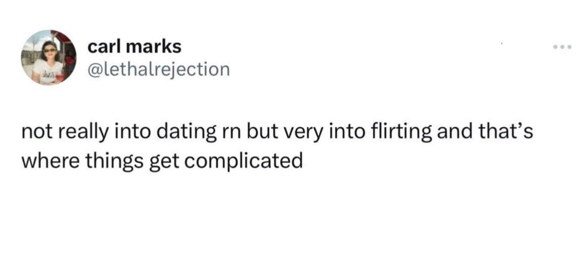 flirt more!!!!
