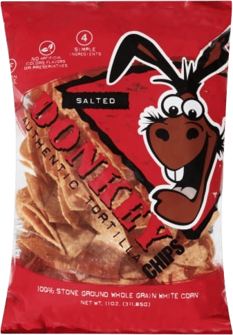 Donkey Chips Authentic Tortilla Chips