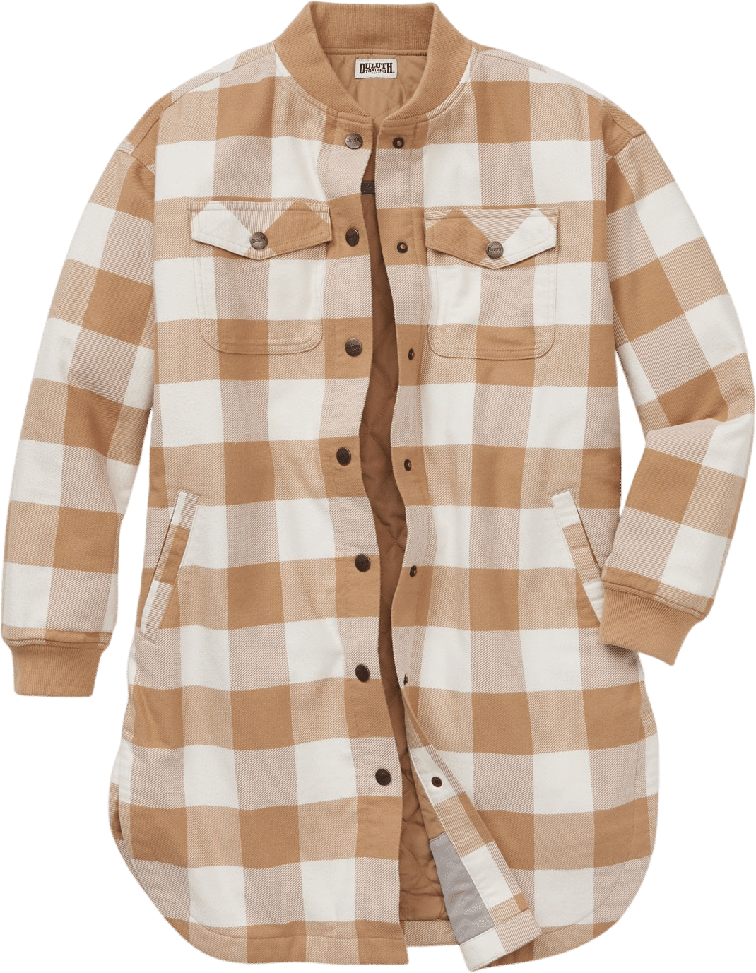 Duluth Trading Co. Women's Folklore Flannel Duster