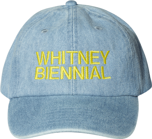 Whitney Biennial Denim Cap
