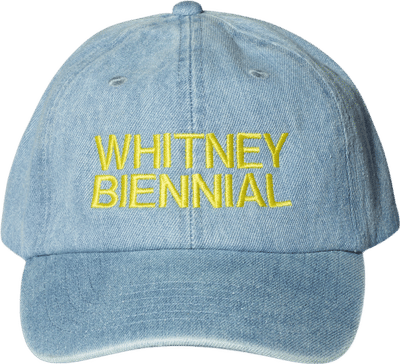 Whitney Biennial Denim Cap