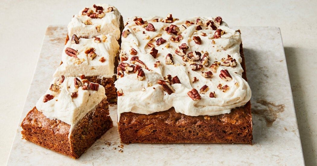 Sweet Potato and Brown Butter Snacking Cake Recipe