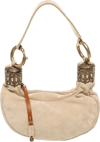 Vintage Suede Shoulder Bag
