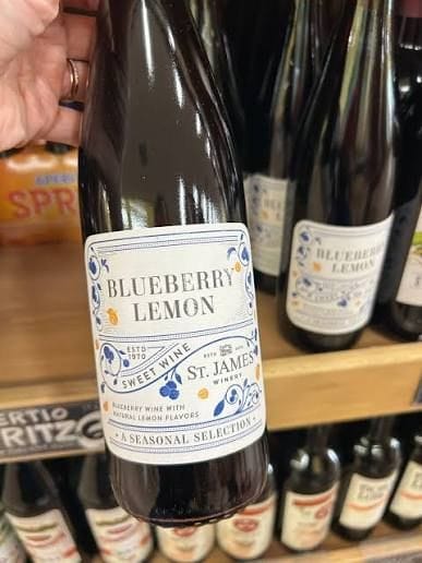 Tjs blueberry wine