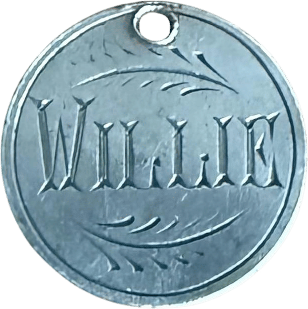 Victorian Willie Love Token Charm