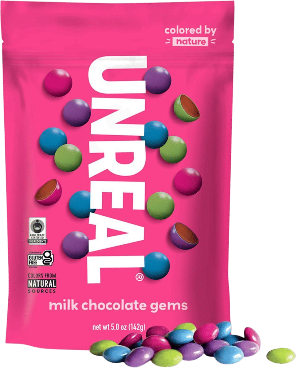 UNREAL Milk Chocolate Candy Gems