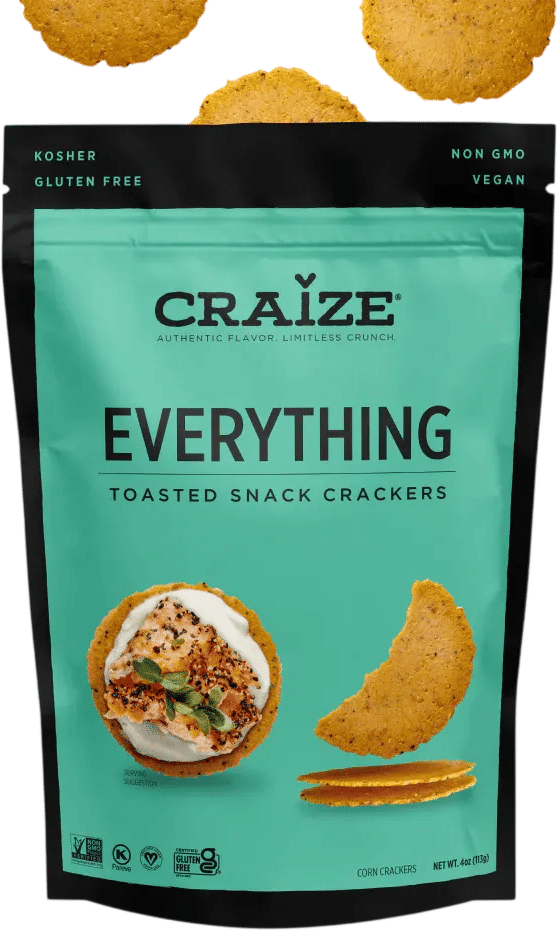 Everything Toasted Snack Crackers