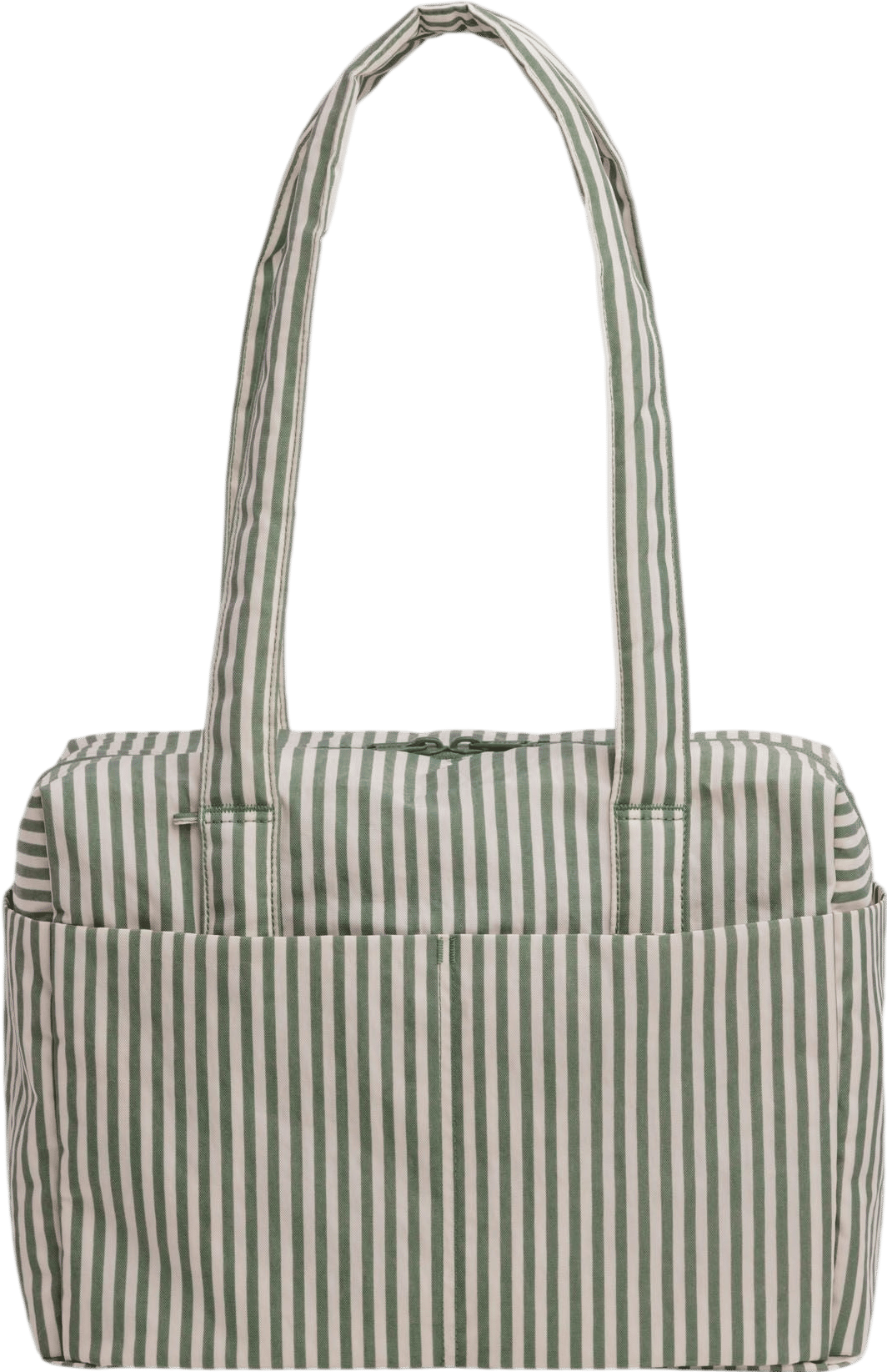 Baggu Everyday Cloud Bag Sage Stripe