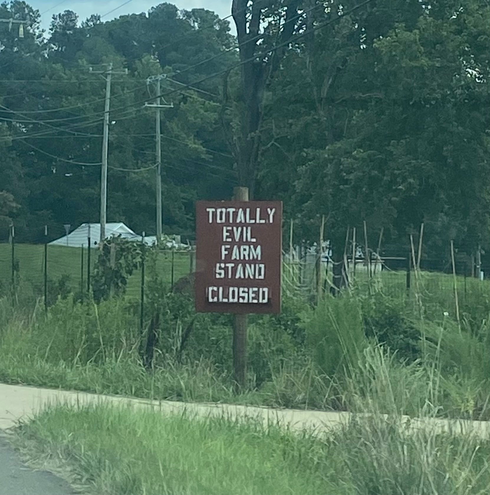 Totally Evil Farm Stand