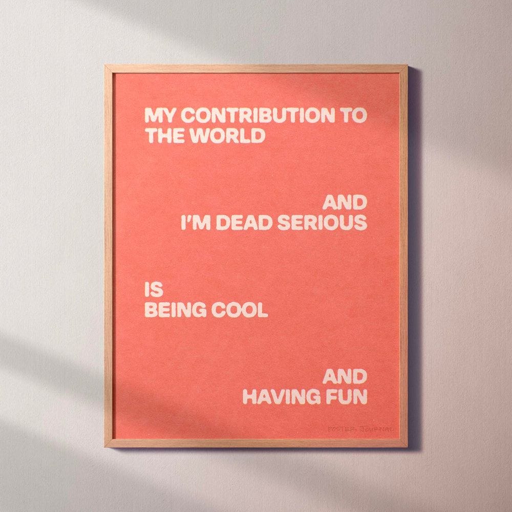 Serious Print
