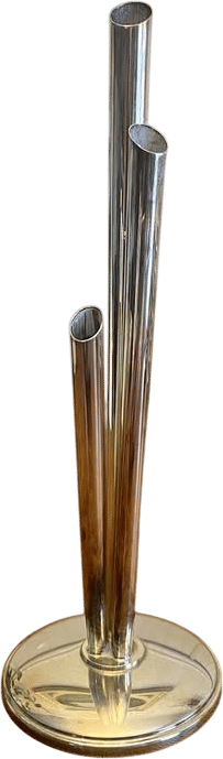 Sterling Silver Triple Stem Vase