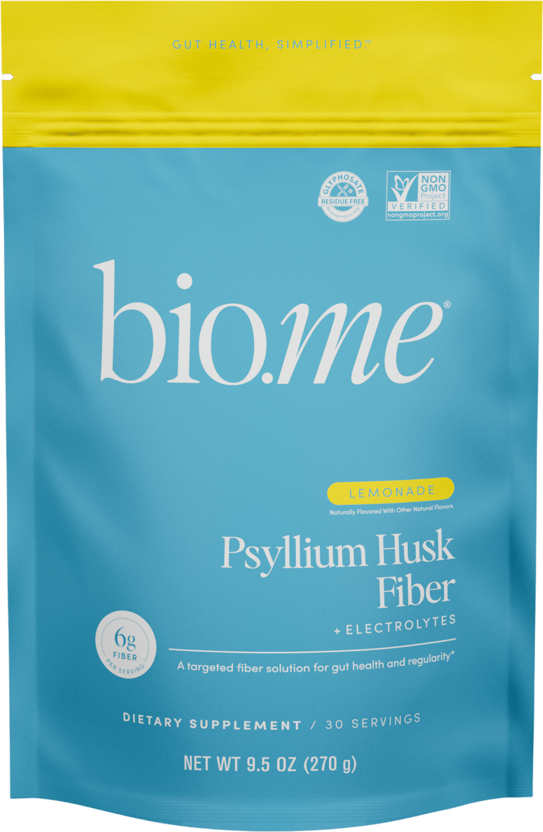 Psyllium Husk Fiber + Electrolytes Supplement
