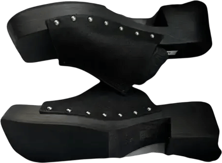 Leather mules & clogs Miista Black size 41 EU in Leather - 48587044