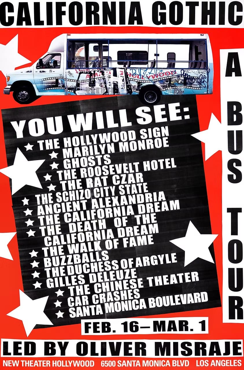 California Gothic - a bus tour