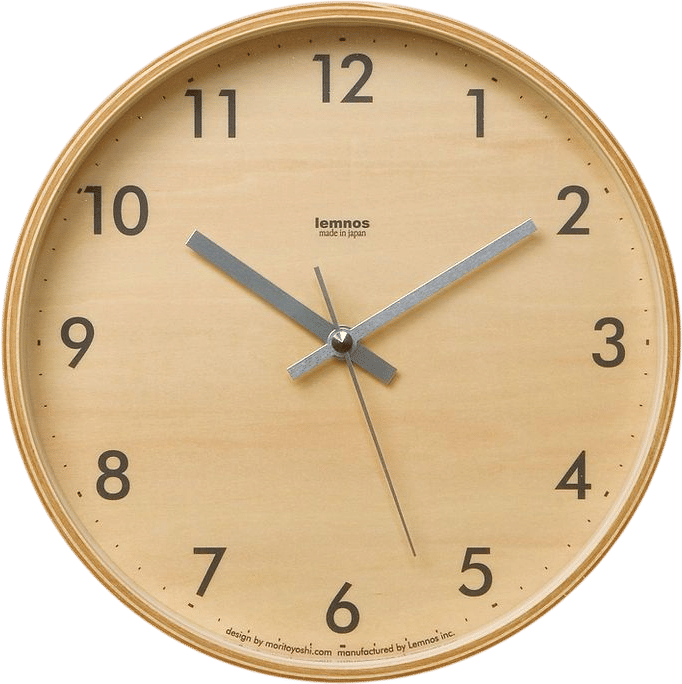 Lemnos Plywood S Clock