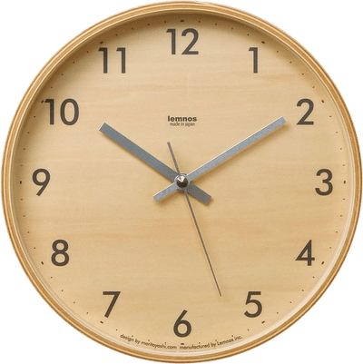 Plywood S Clock