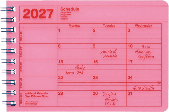 One date book for all time