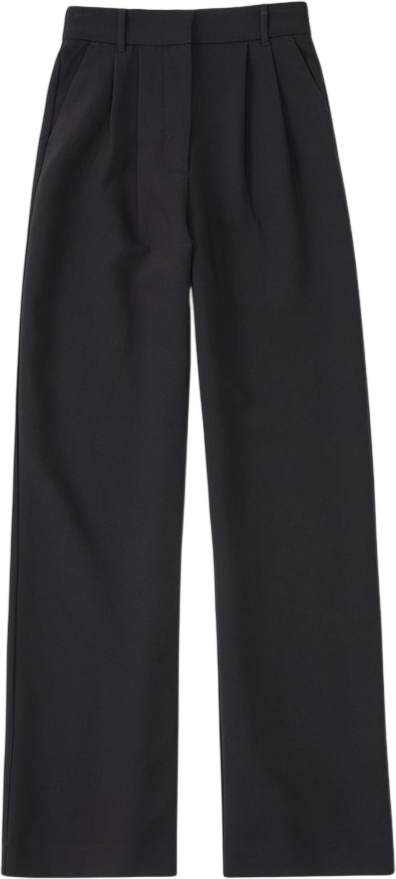 A&F Sloane Tailored Wide Leg Pant